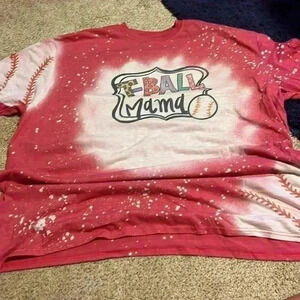T-Ball Mama bleach shirt